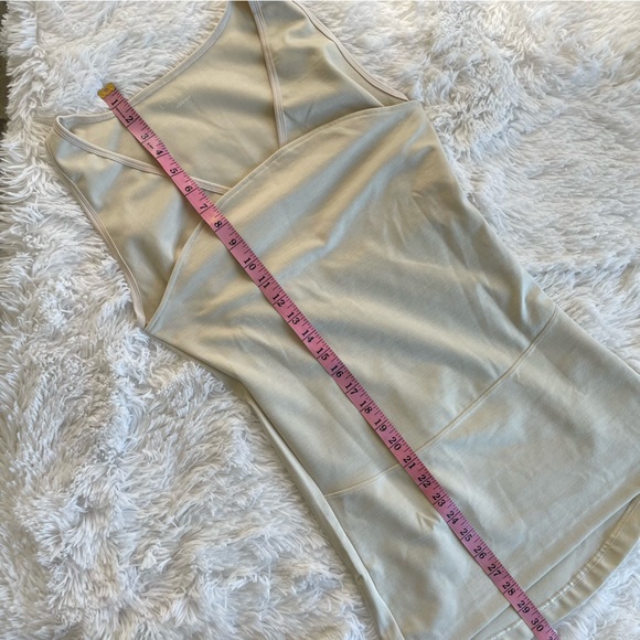 Nursing & Babywear Scoop Neck Tank Top in Cream - Picture 9 of 10